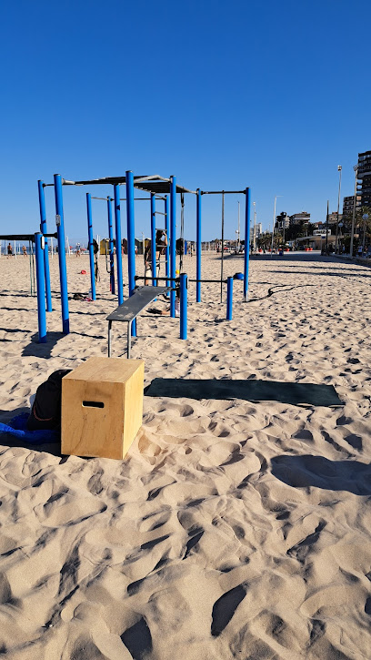 Street Fitness Playa San Juan Entrenamiento Personal Felix Sapunar Pasvuk (Alicante